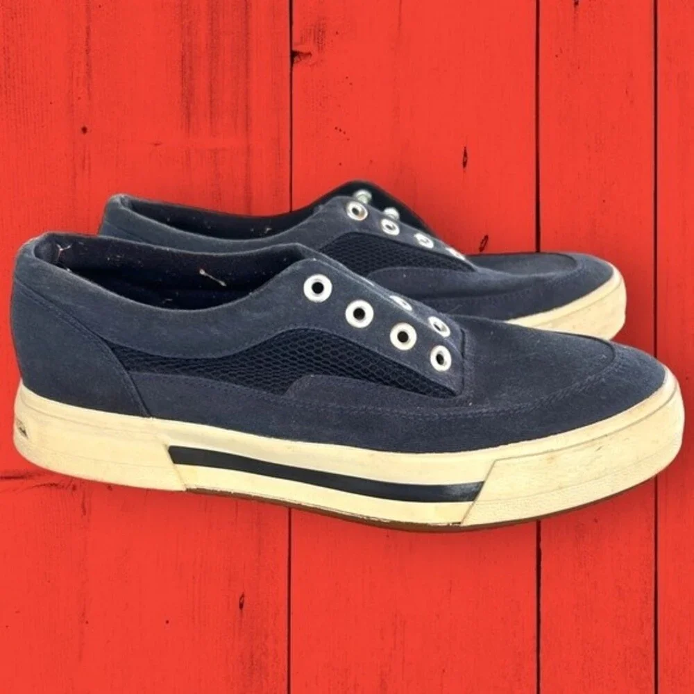 Sperry Navy Blue Top-Sider Boat Shoes Sneakers for Men Size 7.5M Nautical Style
